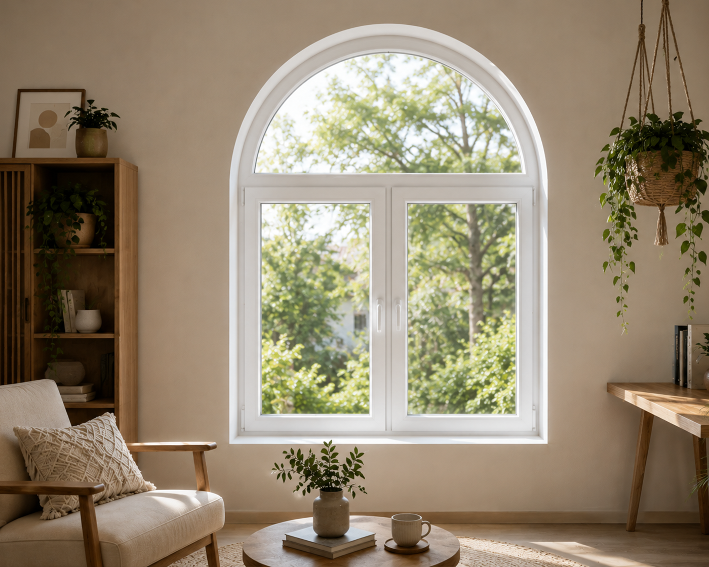 uPVC Arch Windows